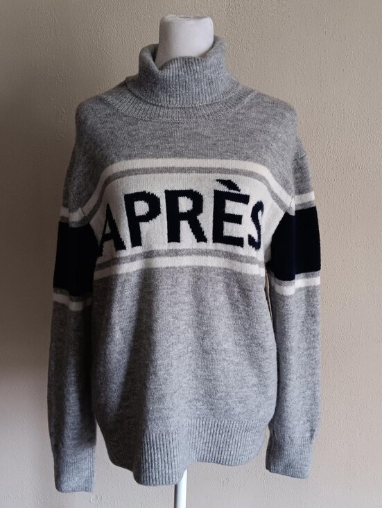 Halogen Other - Grey Après Ski Turtleneck Sweater Halogen Medium Knit Long Sleeve Pullover